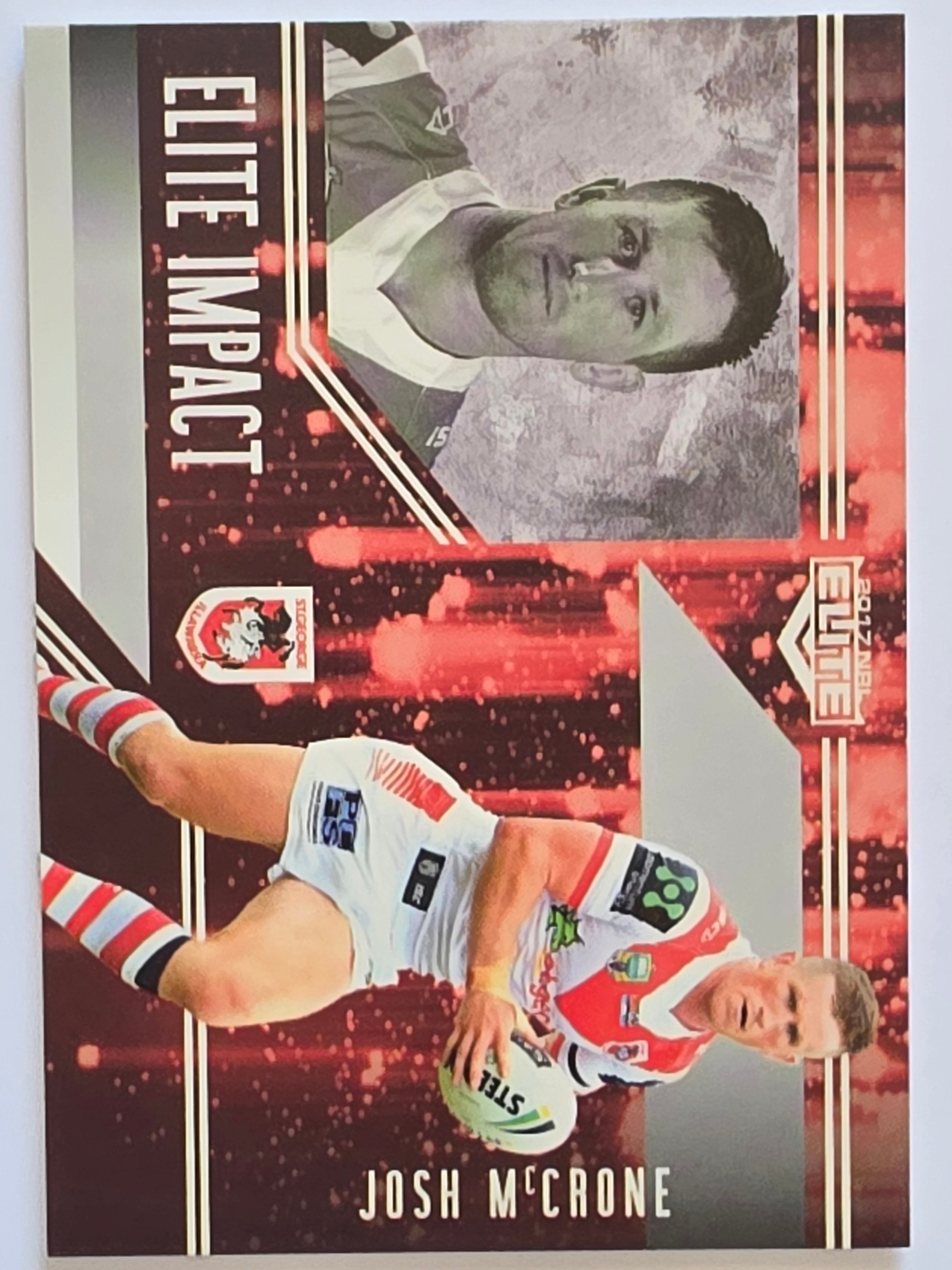 NRL 2017 Elite |Elite Impact #EI50 Josh McCrone St George Dragons