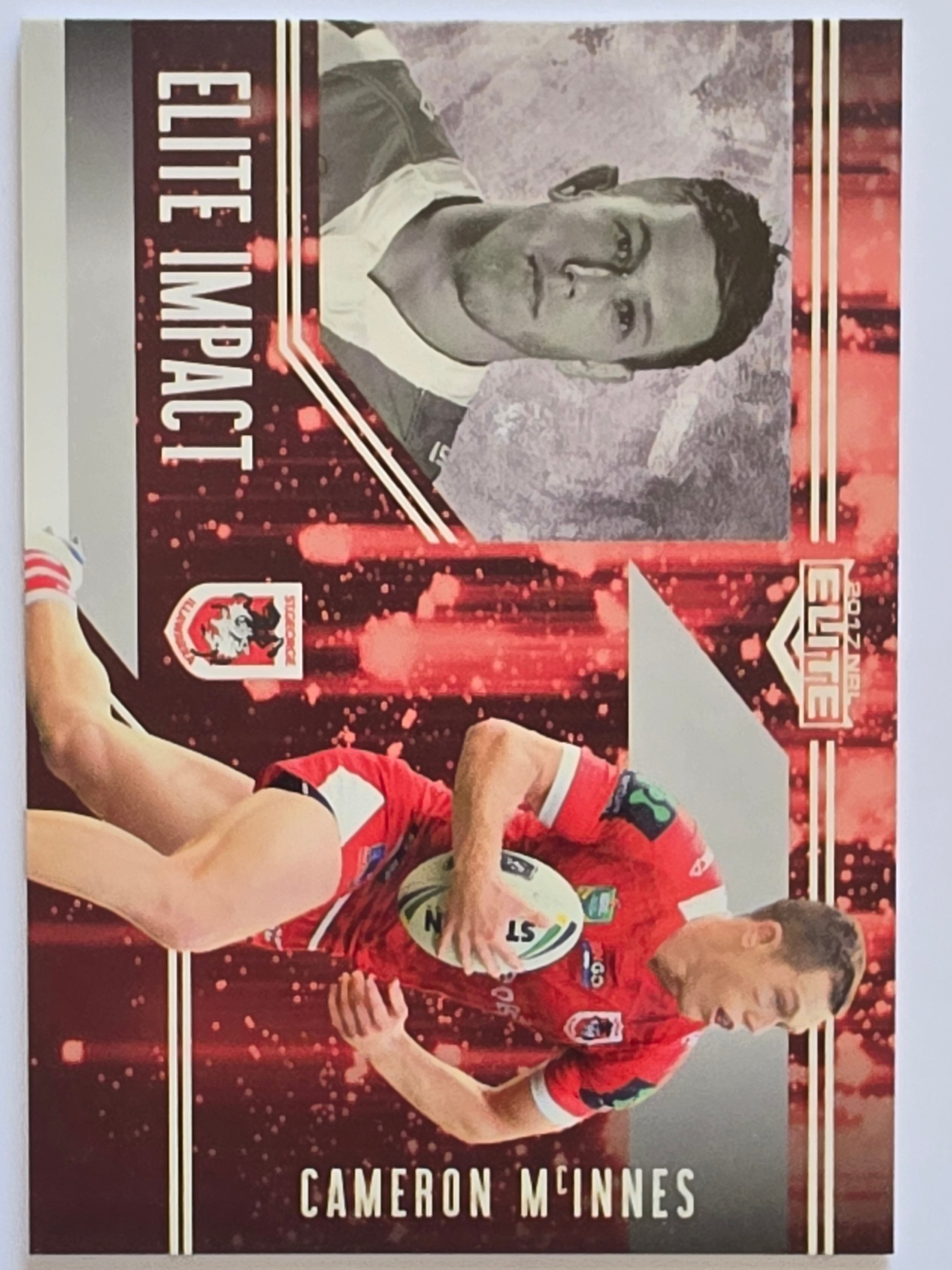 NRL 2017 Elite |Elite Impact #EI51 Cameron McInnes St George Dragons