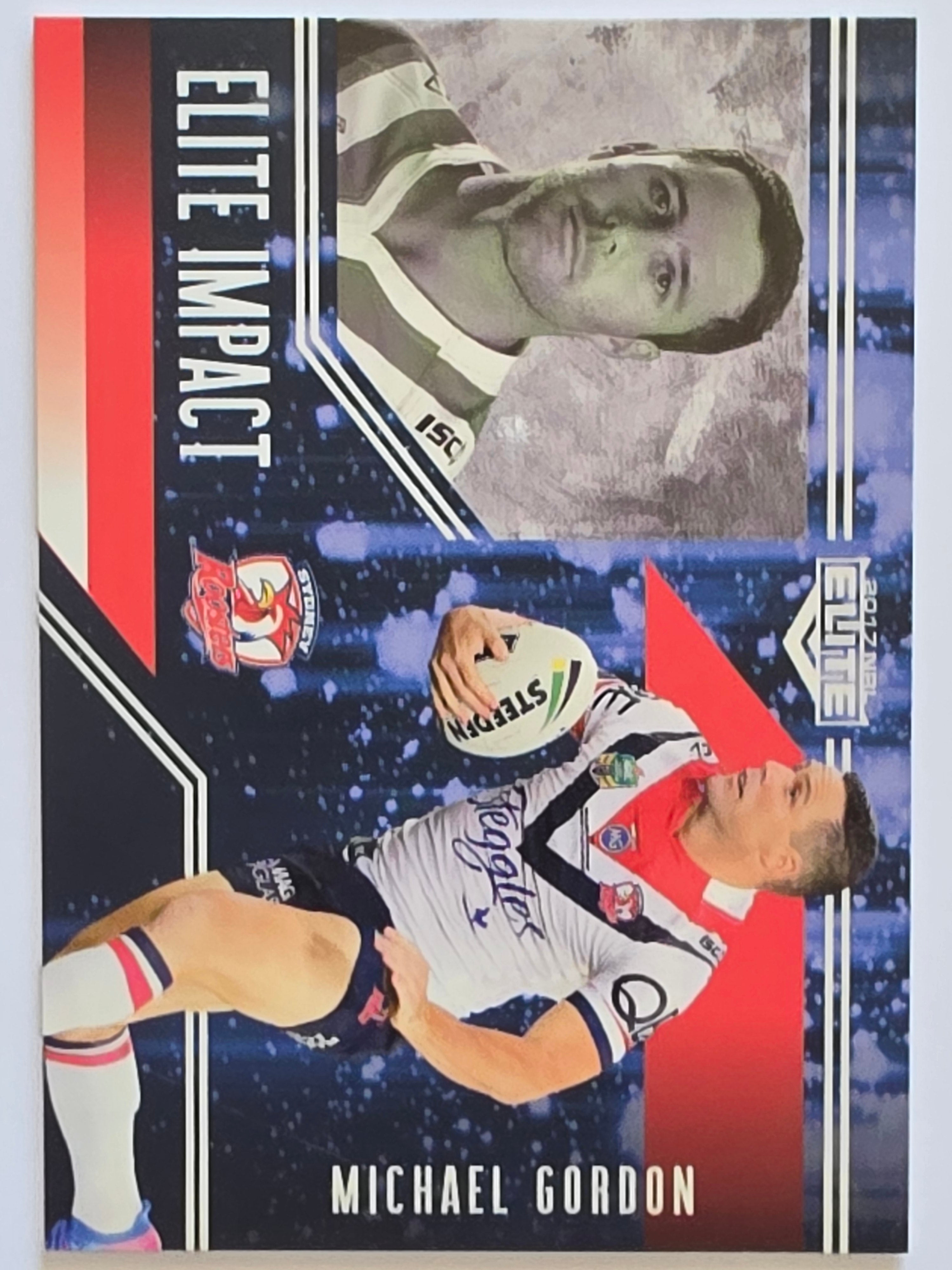 NRL 2017 Elite |Elite Impact #EI54 Michael Gordon Sydney Roosters