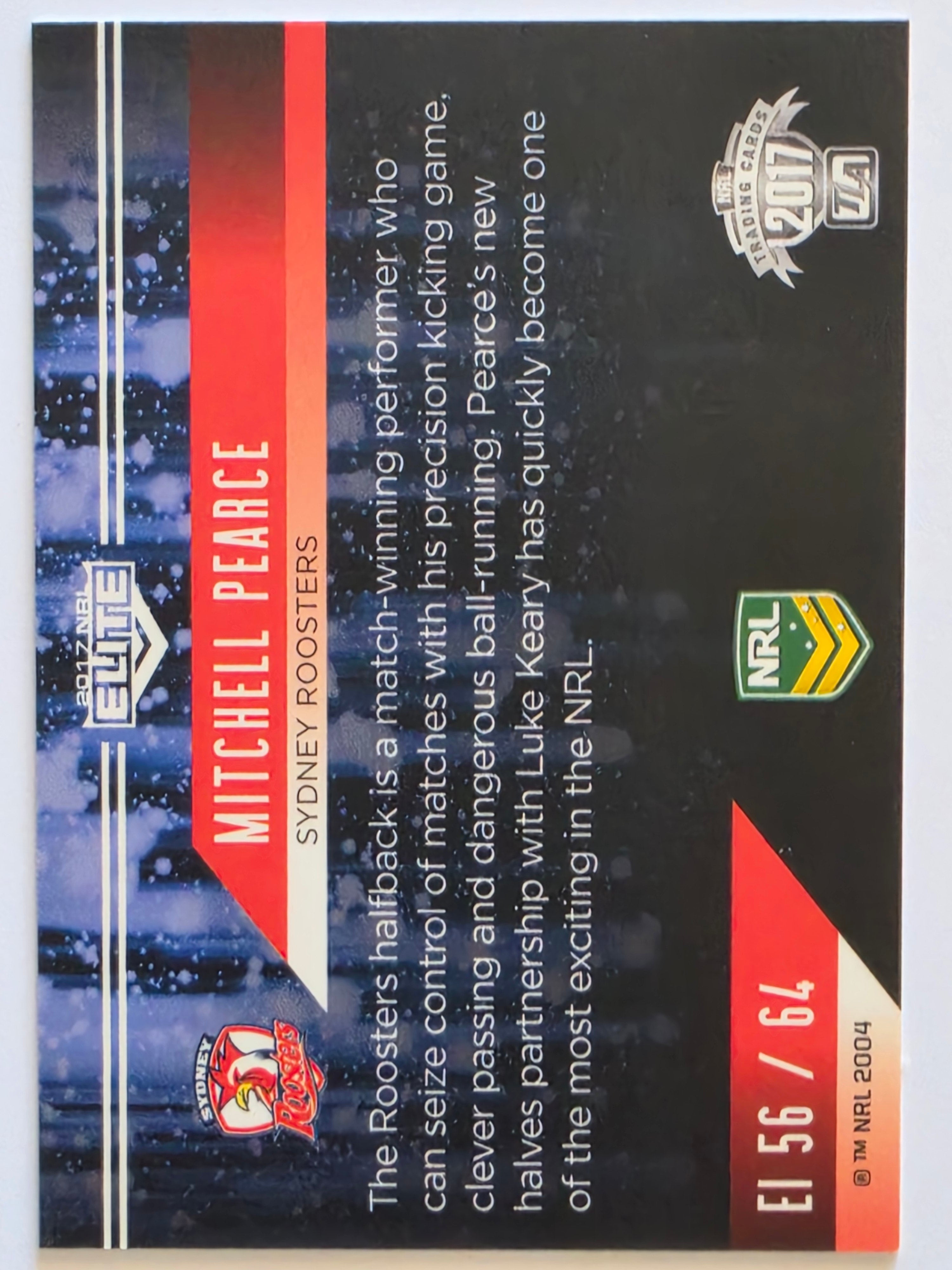 NRL 2017 Elite |Elite Impact #EI56 Mitchell Pearce Sydney Roosters