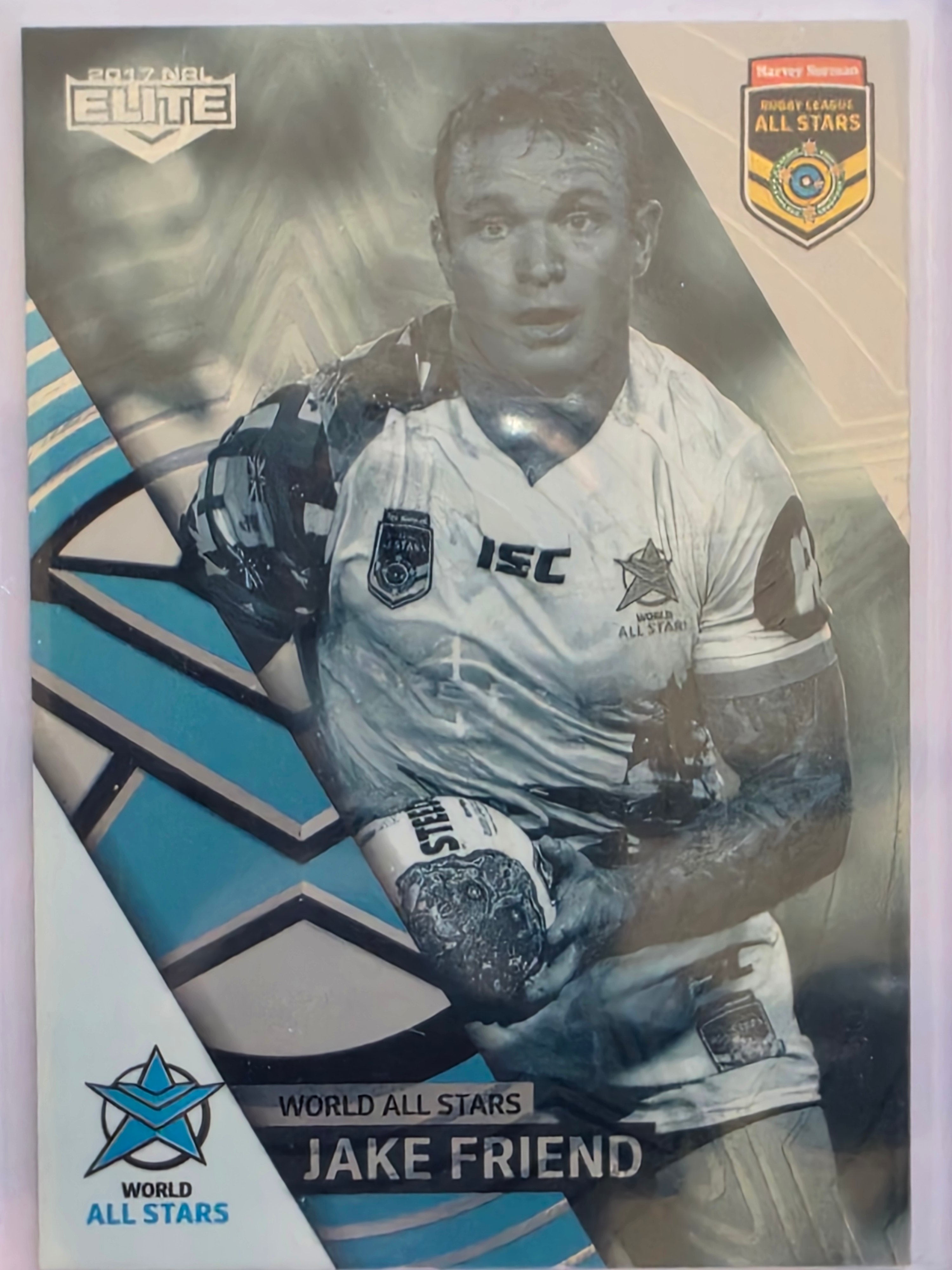 NRL 2017 Elite |All Stars Parallel #ASP6 Jake Friend #013/100 World All Stars