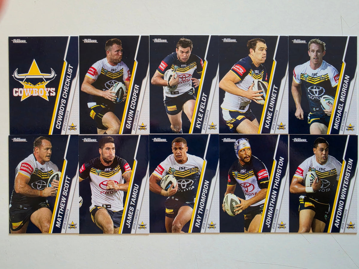 NRL 2015 Traders | North Queensland Cowboys Base Team Set
