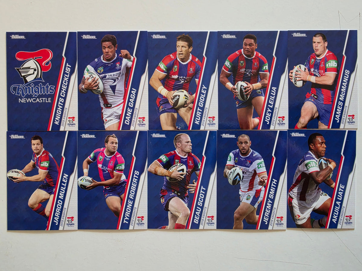 NRL 2015 Traders | Newcastle Knights Base Team Set