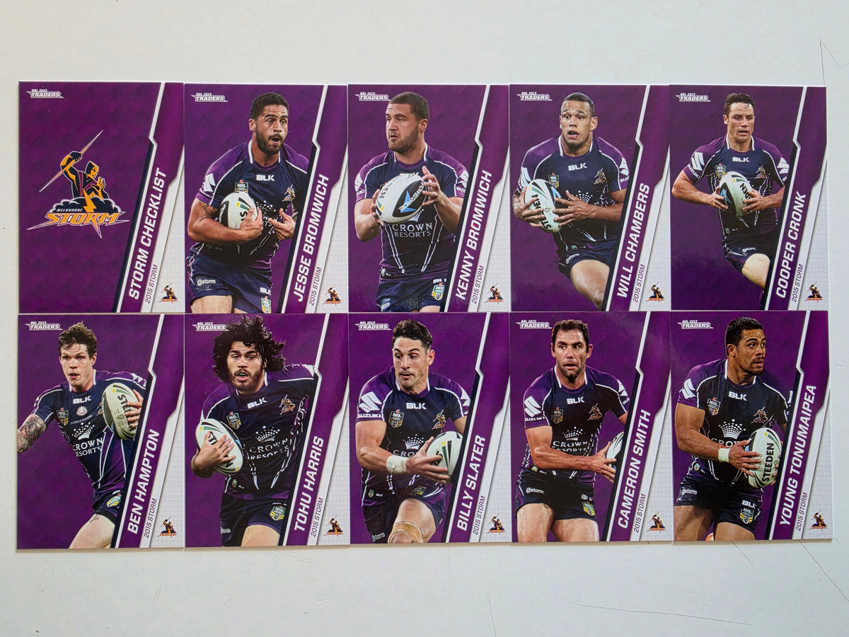 NRL 2015 Traders | Melbourne Storm Base Team Set