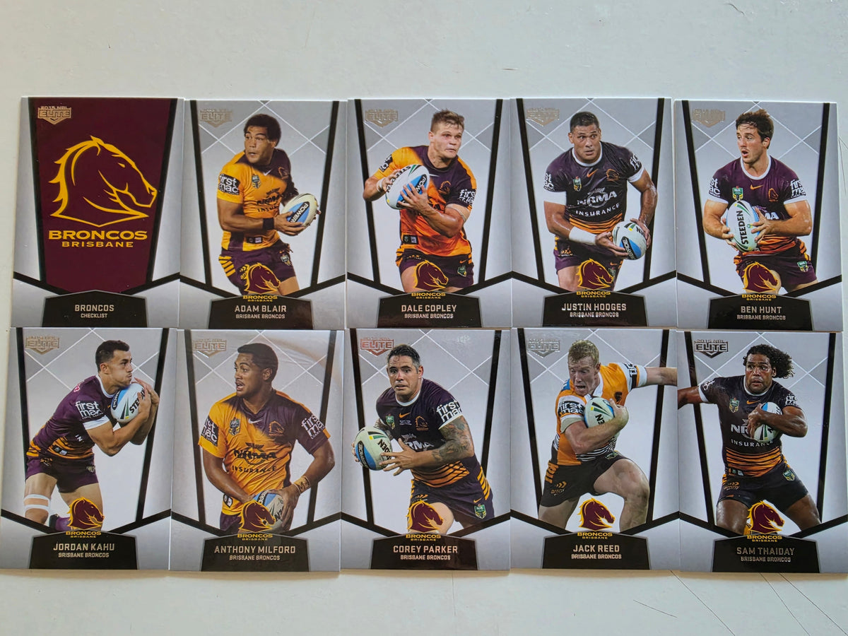 NRL 2015 Elite | Brisbane Broncos Base Team Set