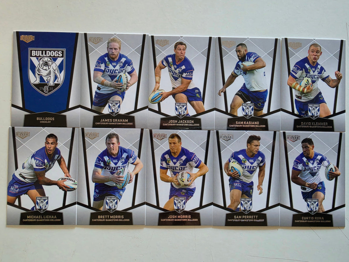 NRL 2015 Elite | Canterbury Bankstown Bulldogs Base Team Set