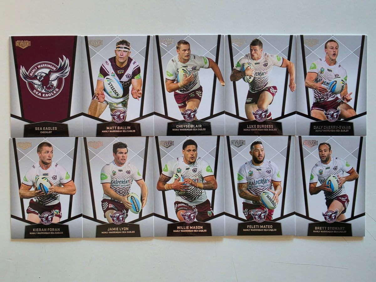 NRL 2015 Elite | Manly Warringah Sea Eagles Base Team Set