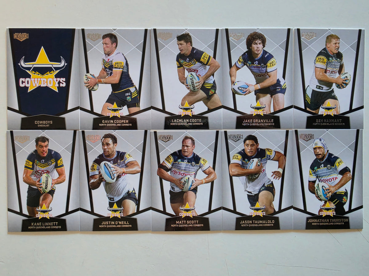 NRL 2015 Elite | North Queensland Cowboys Base Team Set