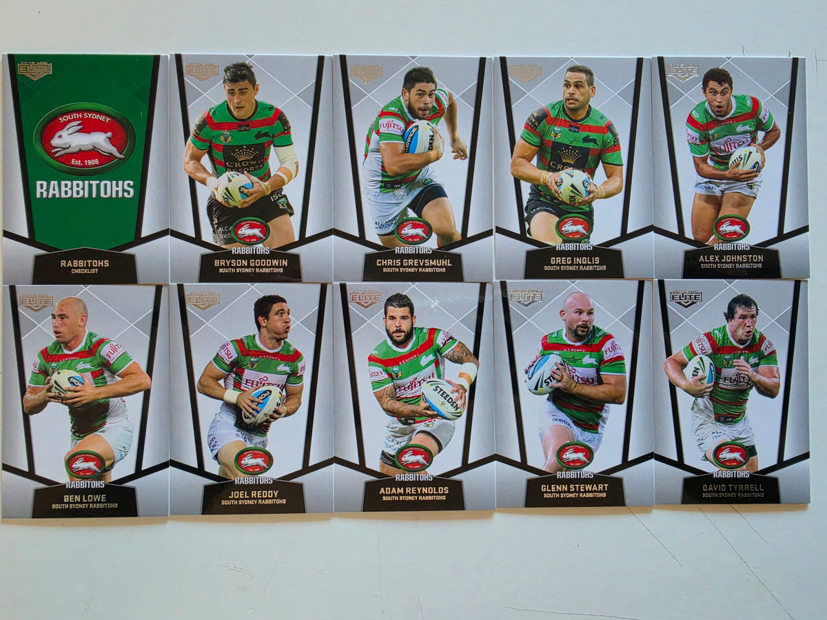 NRL 2015 Elite | South Sydney Rabbitohs Base Team Set