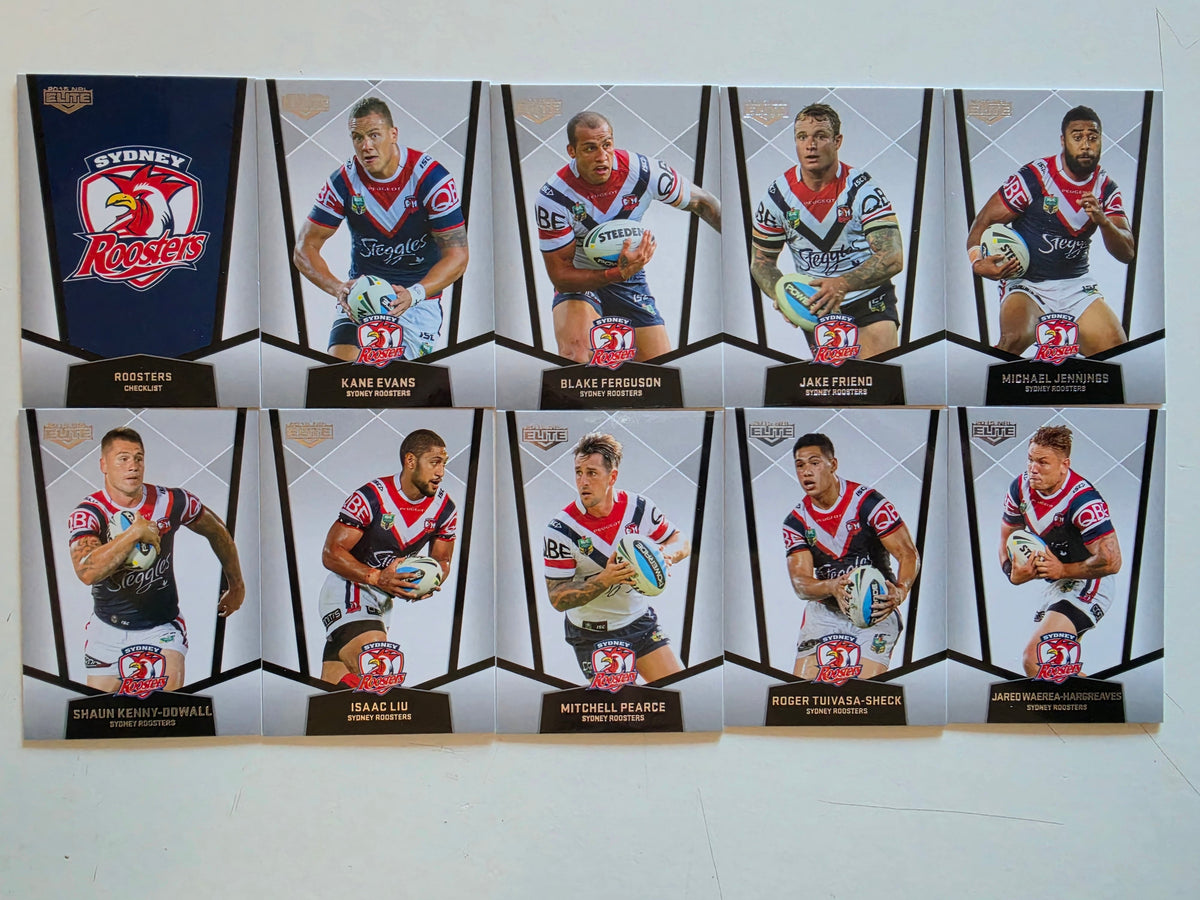 NRL 2015 Elite | Sydney Roosters Base Team Set