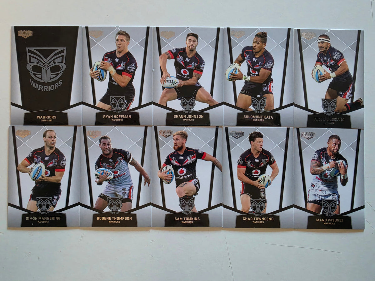 NRL 2015 Elite | New Zealand Warriors Base Team Set