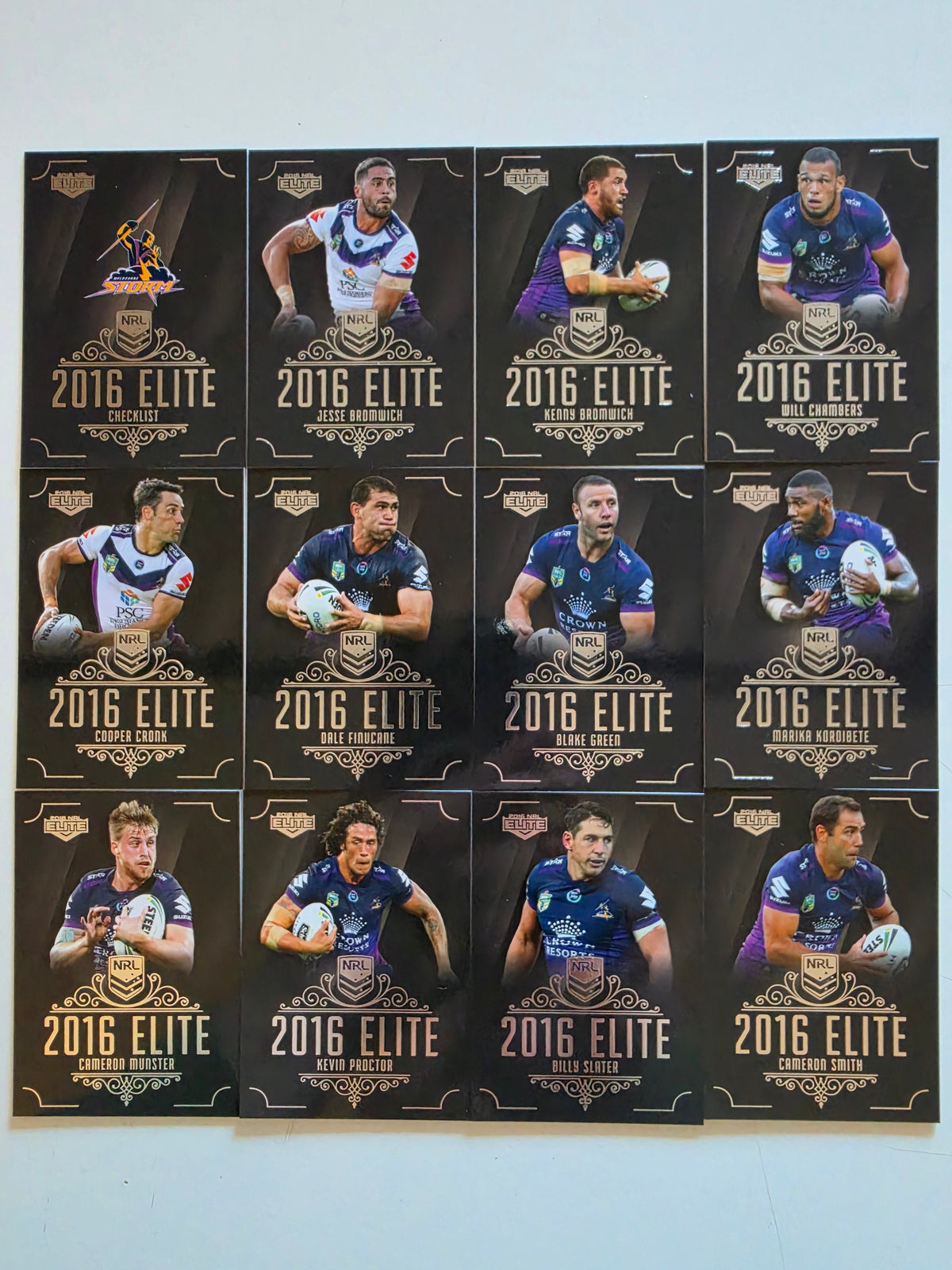 NRL 2016 Elite | Melbourne Storm Base Team Set