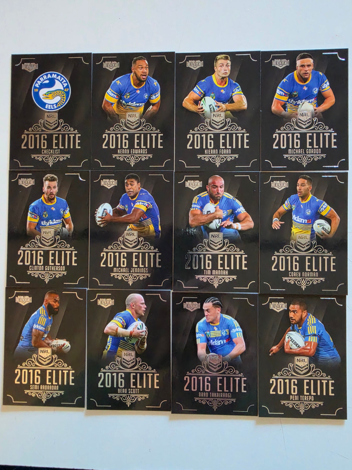 NRL 2016 Elite | Parramatta Eels Base Team Set