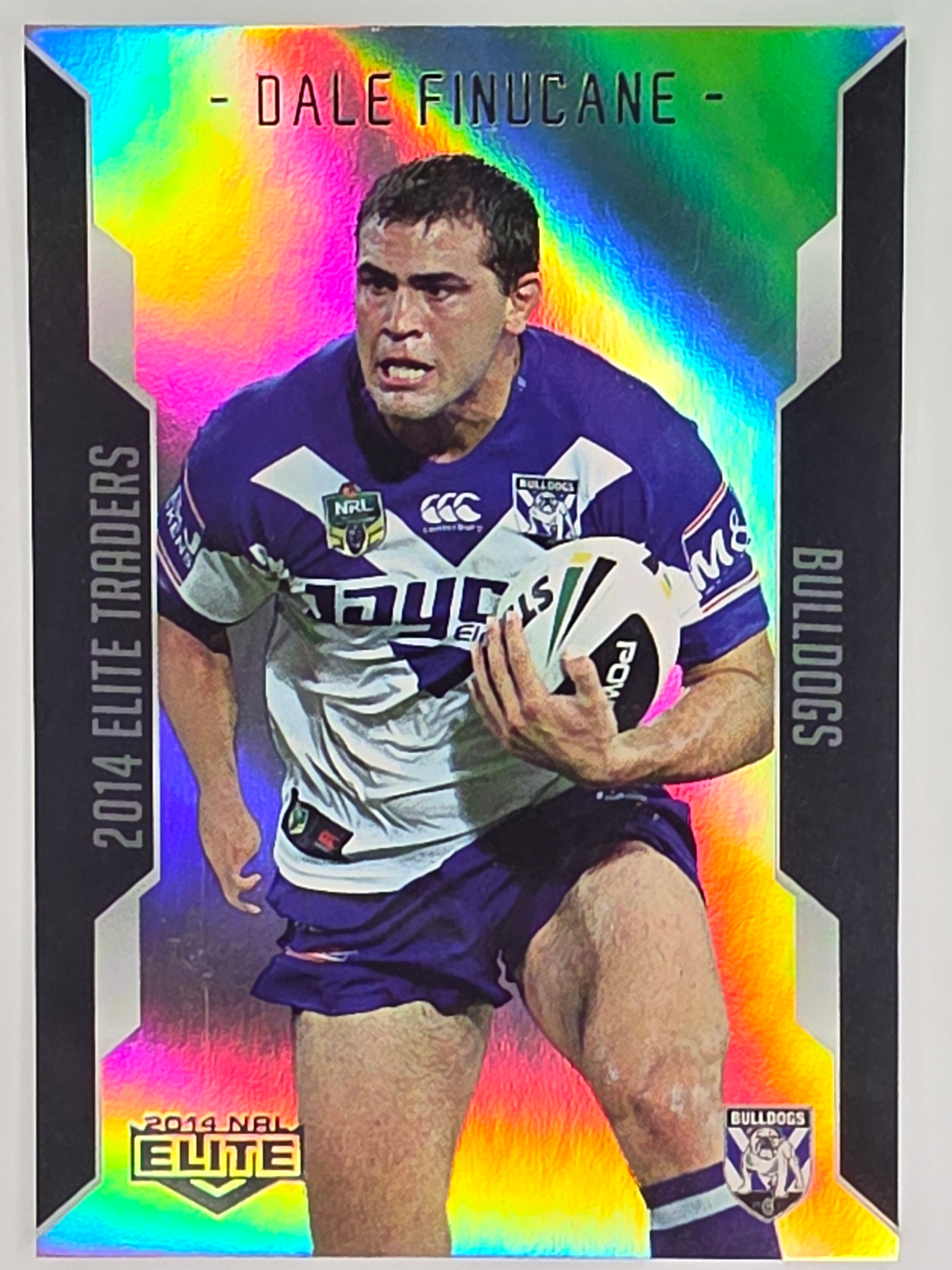 NRL 2014 Elite | Silver Parallel #P12 | Dale Finucane | Canterbury Bankstown Bulldogs