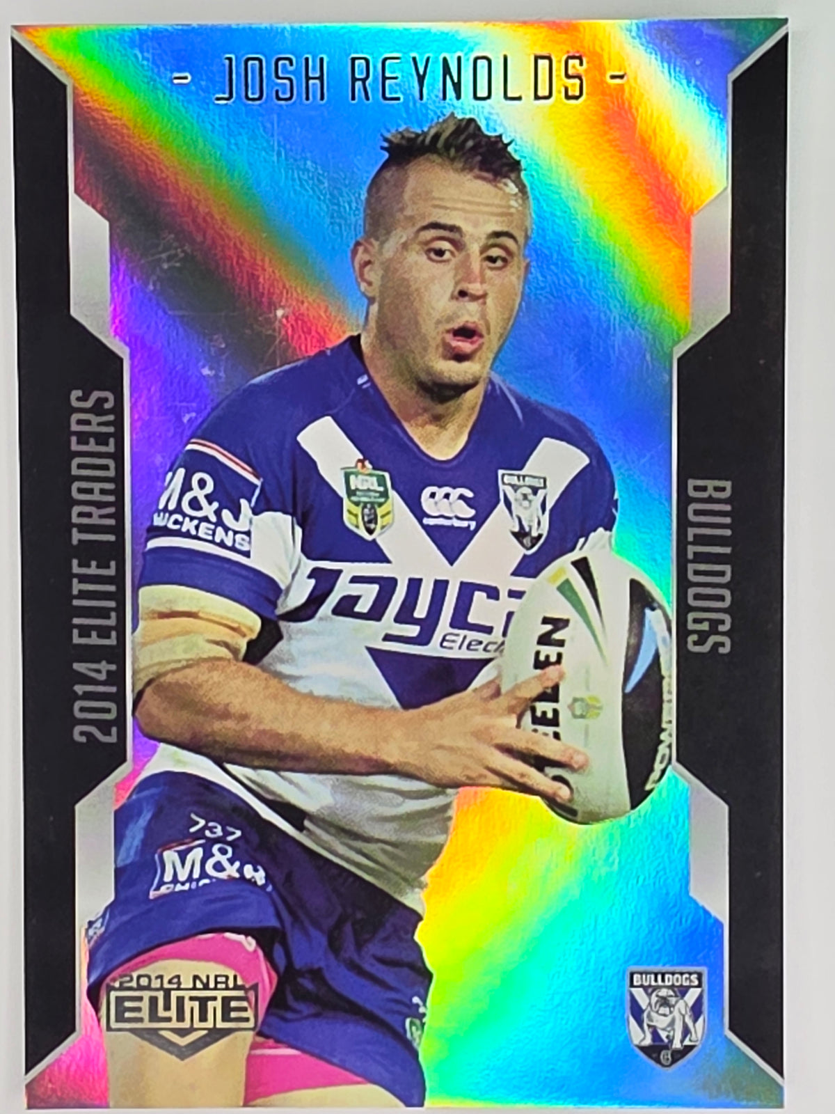 NRL 2014 Elite | Silver Parallel #P16 | Josh Reynolds | Canterbury Bankstown Bulldogs