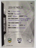NRL 2014 Elite | Silver Parallel #P16 | Josh Reynolds | Canterbury Bankstown Bulldogs