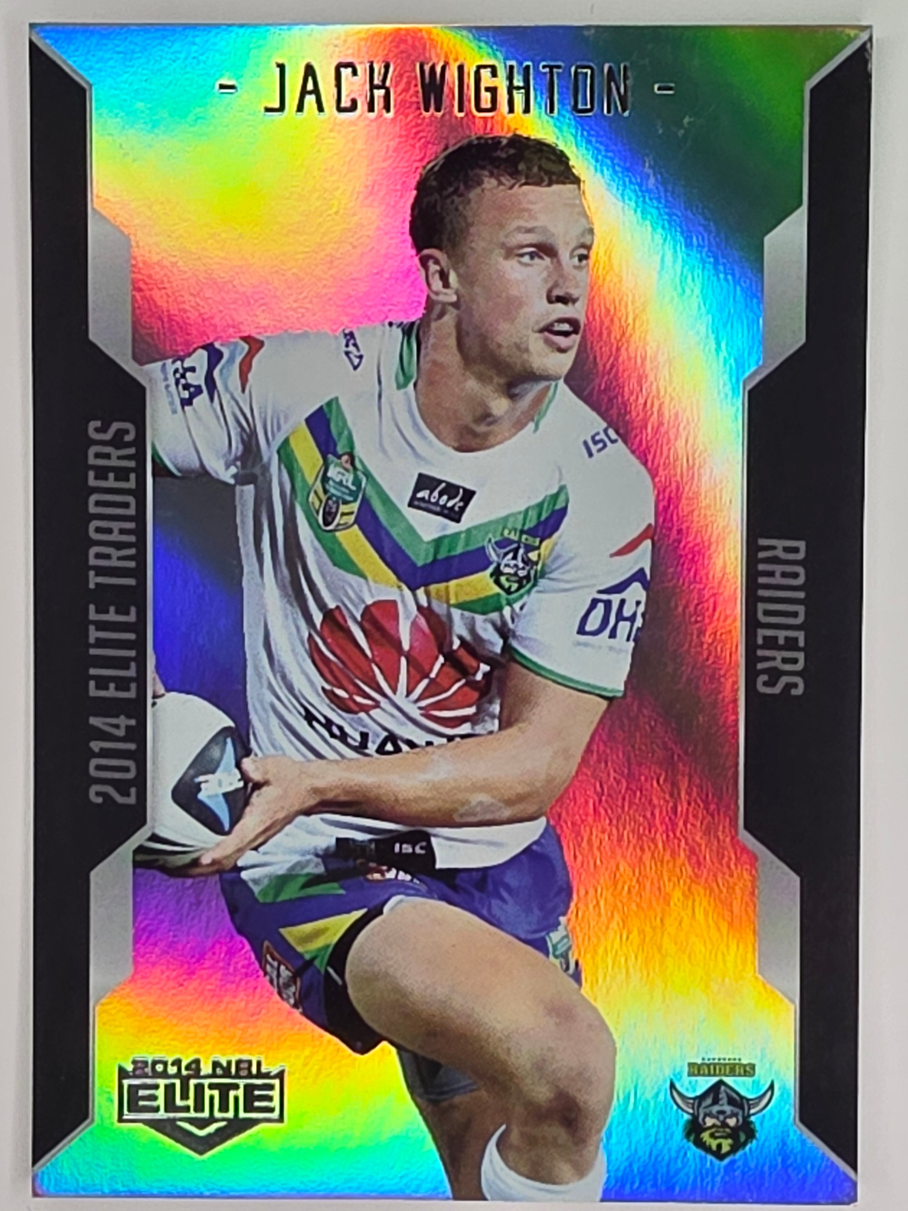 NRL 2014 Elite | Silver Parallel #P27 | Jack Wighton | Canberra Raiders