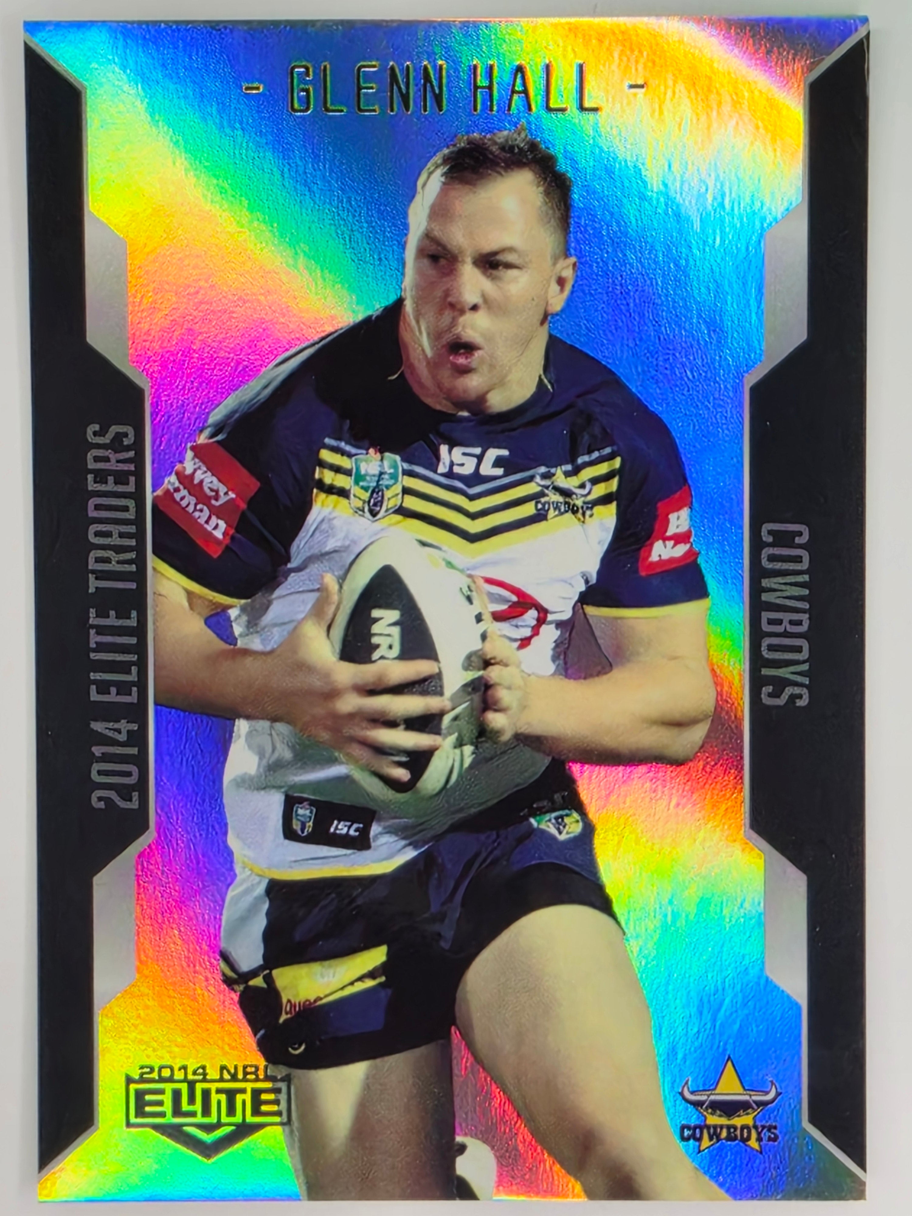 NRL 2014 Elite | Silver Parallel #P32 | Glenn Hall | North Queensland Cowboys