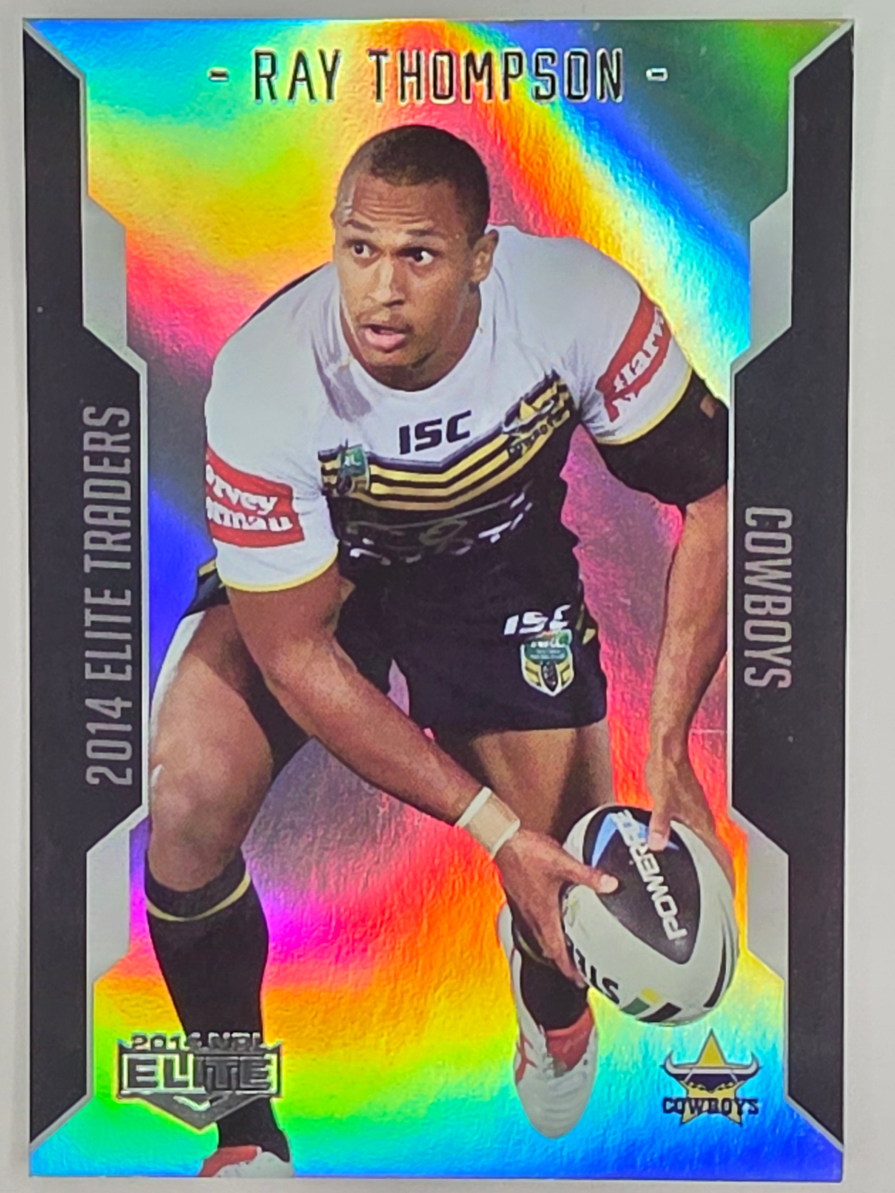 NRL 2014 Elite | Silver Parallel #P36 | Ray Thompson | North Queensland Cowboys