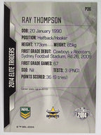 NRL 2014 Elite | Silver Parallel #P36 | Ray Thompson | North Queensland Cowboys