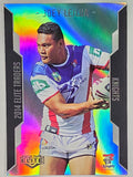 NRL 2014 Elite | Silver Parallel #P68 | Joey Leilua | Newcastle Knights