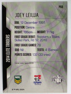 NRL 2014 Elite | Silver Parallel #P68 | Joey Leilua | Newcastle Knights