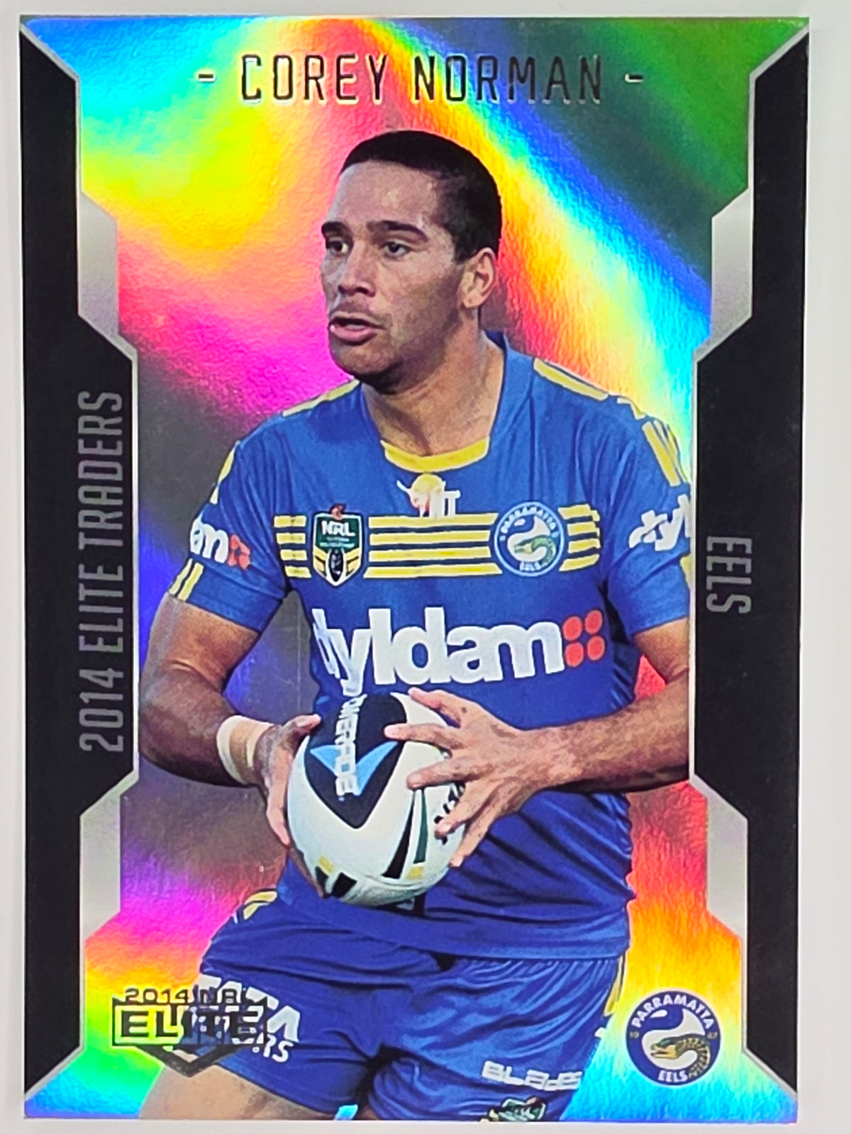 NRL 2014 Elite | Silver Parallel #P78 | Corey Norman | Parramatta Eels