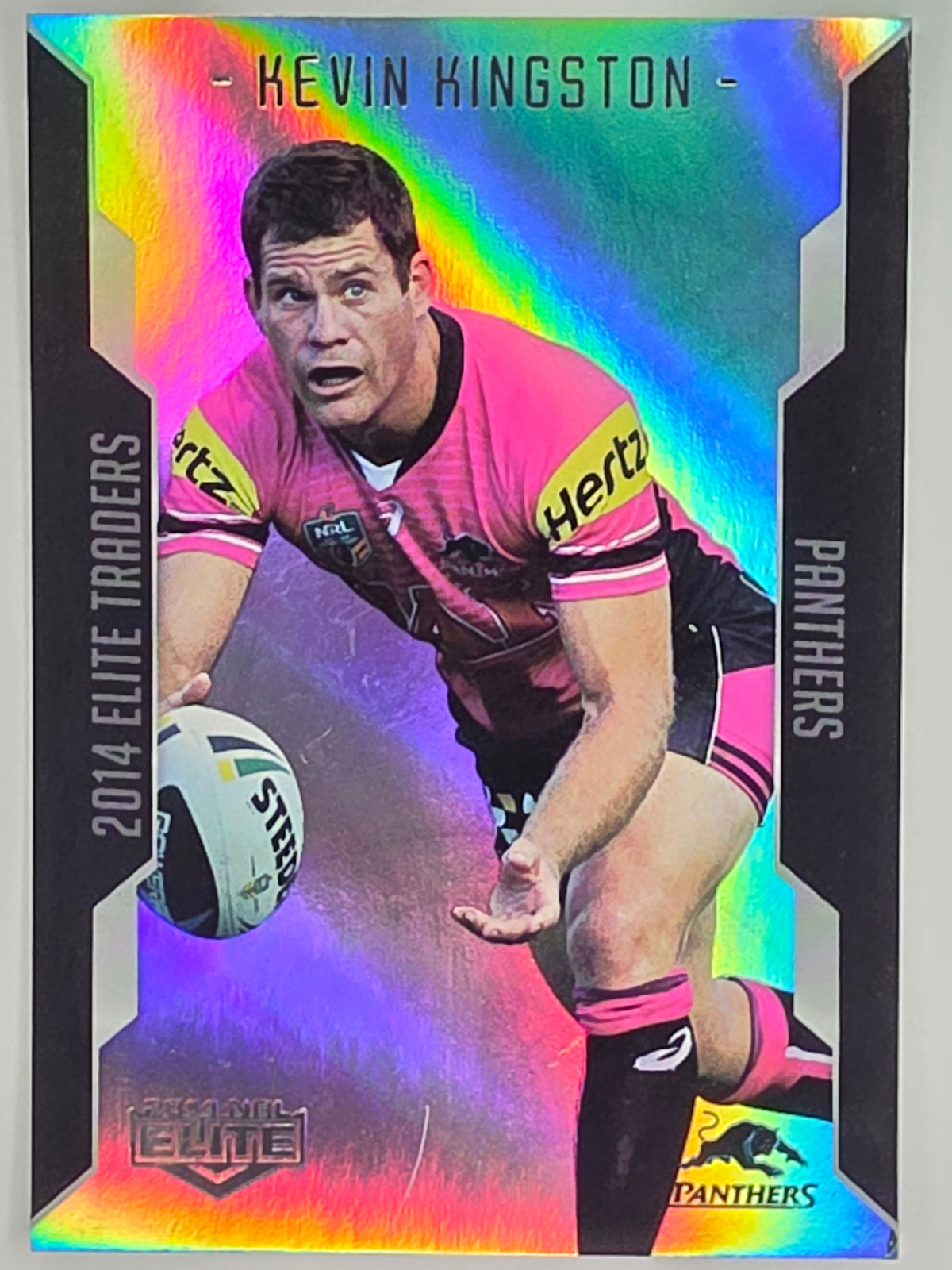 NRL 2014 Elite | Silver Parallel #P82 | Kevin Kingston | Penrith Panthers