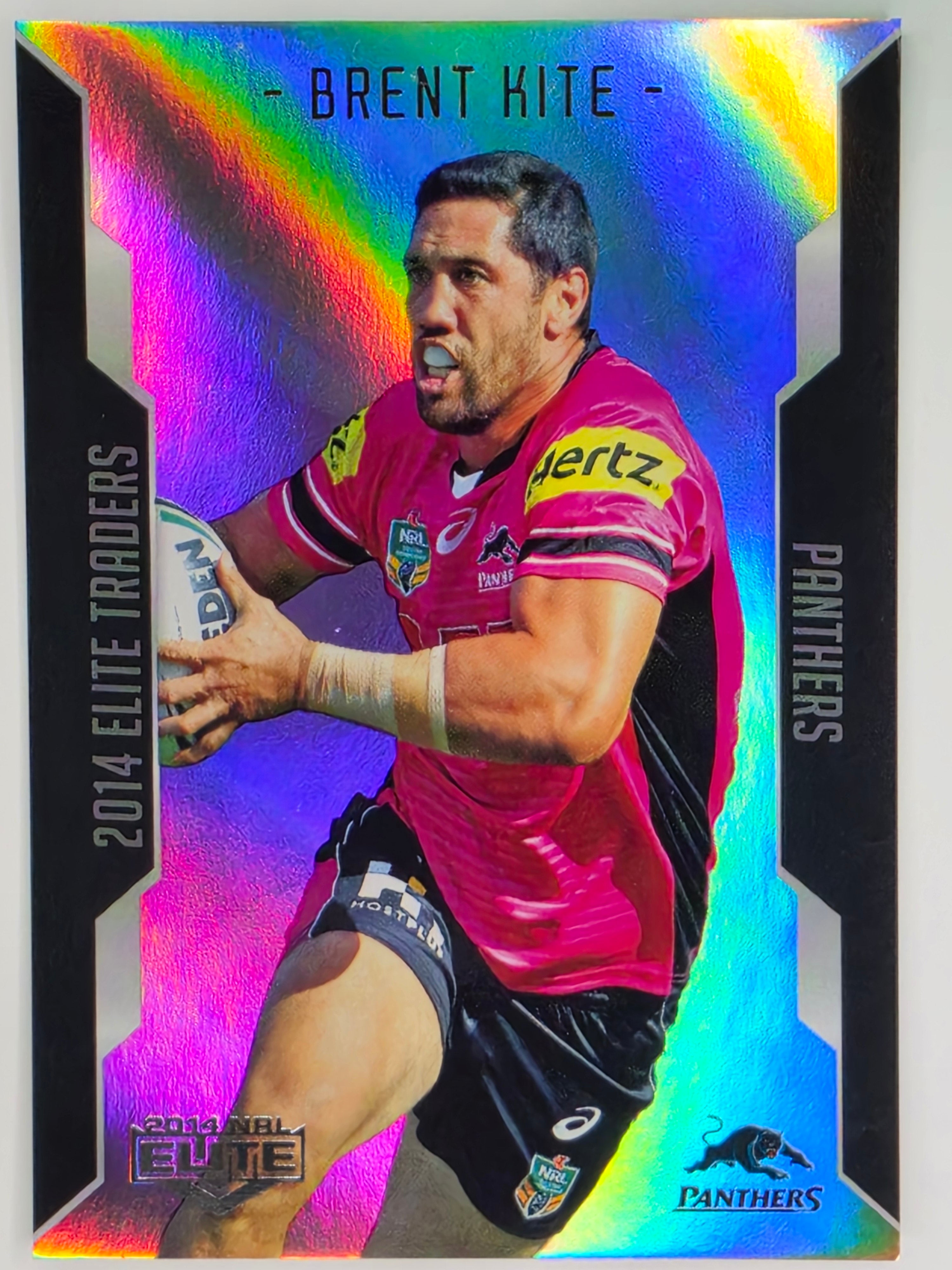 NRL 2014 Elite | Silver Parallel #P83 | Brent Kite | Penrith Panthers