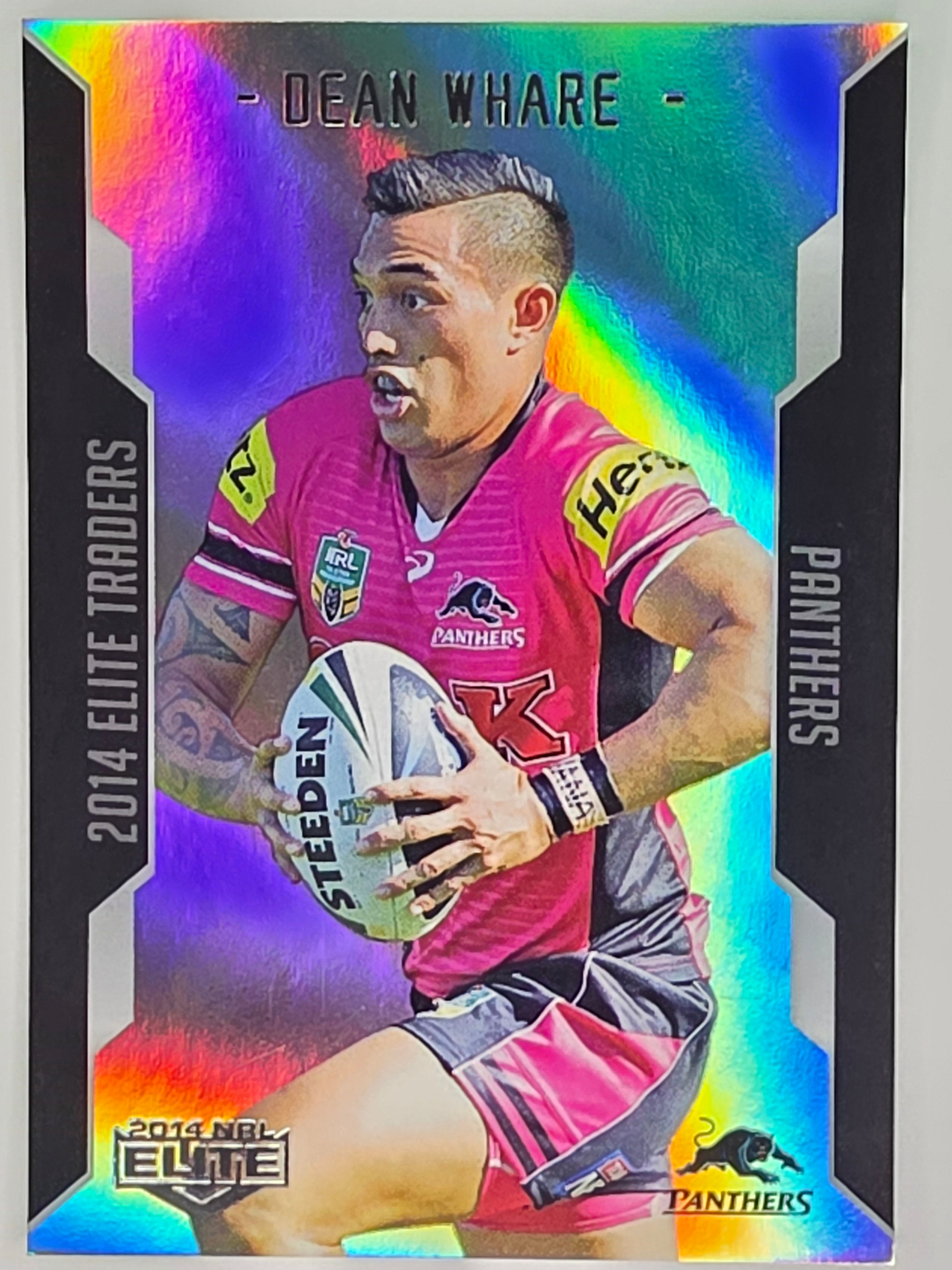 NRL 2014 Elite | Silver Parallel #P90 | Dean Whare | Penrith Panthers