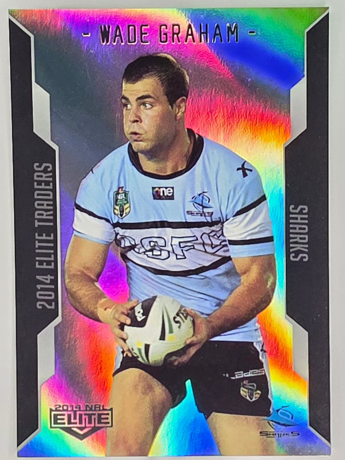 NRL 2014 Elite | Silver Parallel #P95 | Wade Graham | Cronulla Sutherland Sharks
