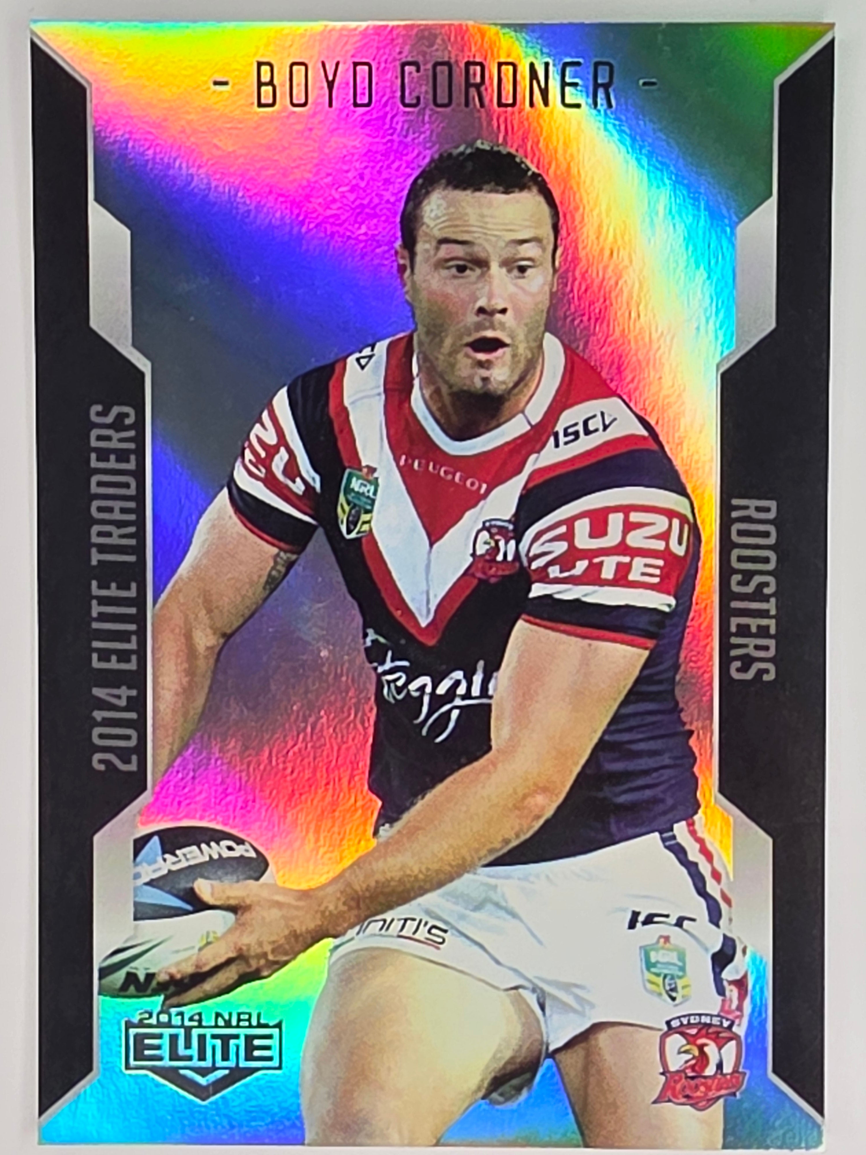 NRL 2014 Elite | Silver Parallel #P119 | Boyd Cordner | Sydney Roosters