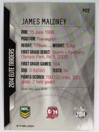 NRL 2014 Elite | Silver Parallel #P122 | James Maloney | Sydney Roosters