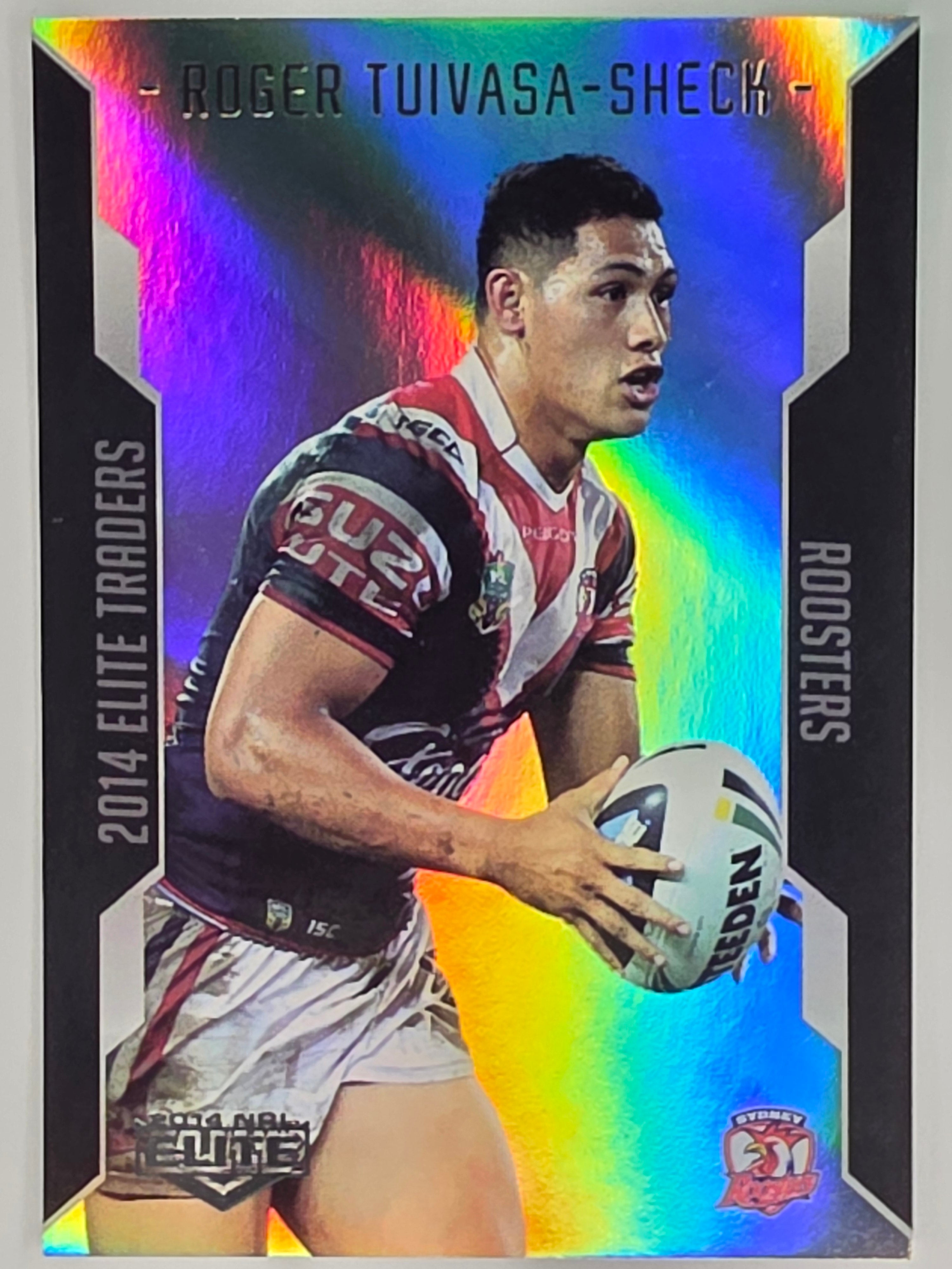 NRL 2014 Elite | Silver Parallel #P124 | Roger Tuivasa-Sheck | Sydney Roosters