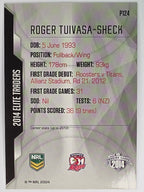 NRL 2014 Elite | Silver Parallel #P124 | Roger Tuivasa-Sheck | Sydney Roosters
