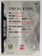 NRL 2014 Elite | Silver Parallel #P126 | Sonny Bill Williams | Sydney Roosters