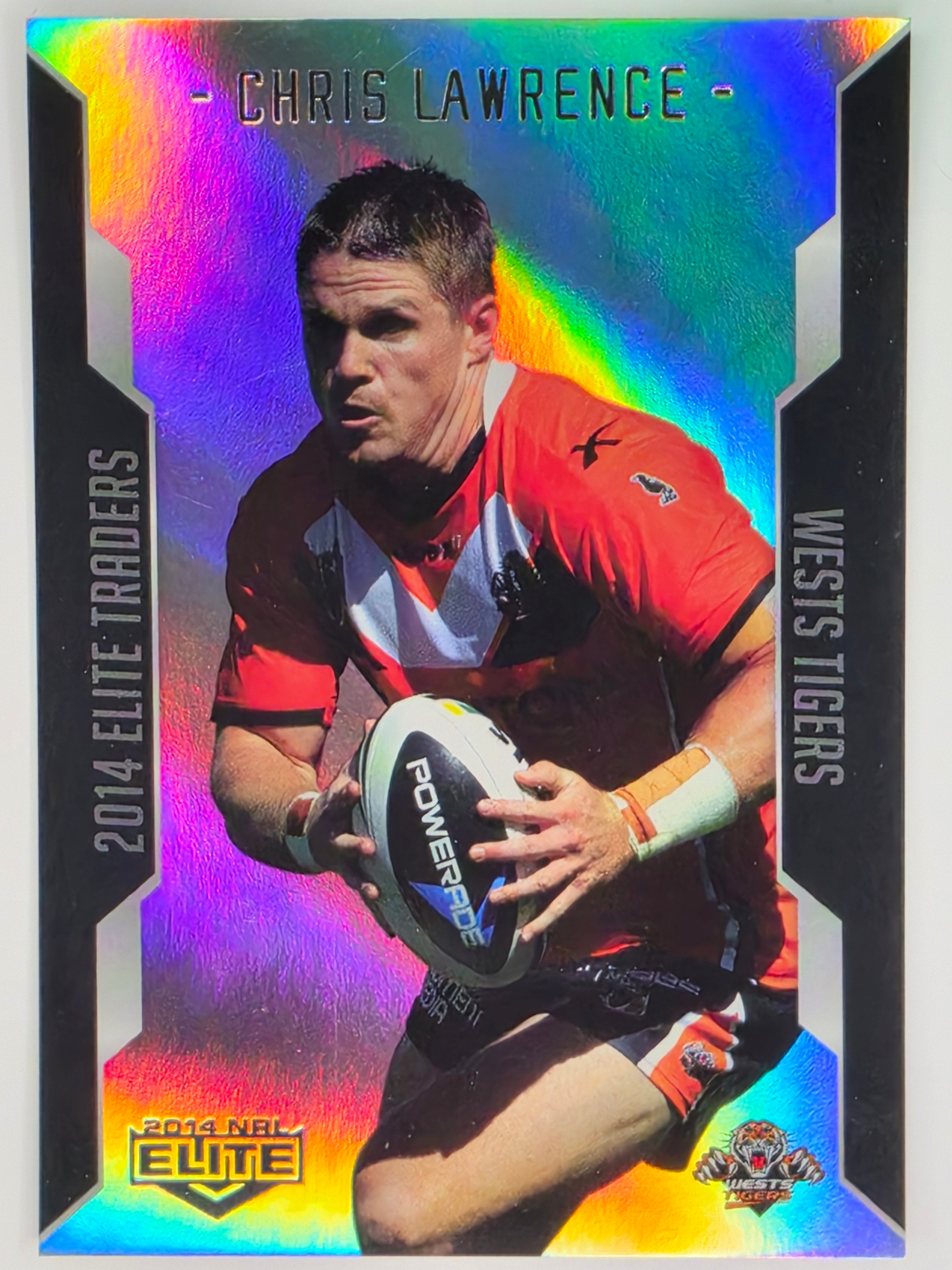NRL 2014 Elite | Silver Parallel #P139 | Chris Lawrence | Wests Tigers