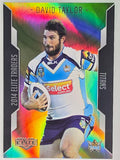 NRL 2014 Elite | Gold Parallel #P44 | David Taylor | Gold Coast Titans