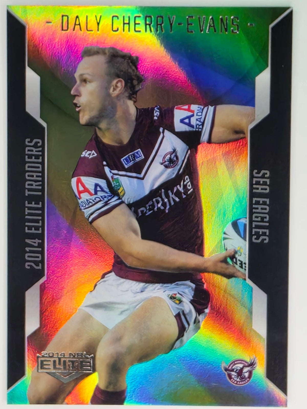 NRL 2014 Elite | Gold Parallel #P48 | Daly Cherry-Evans | Manly Warringah Sea Eagles