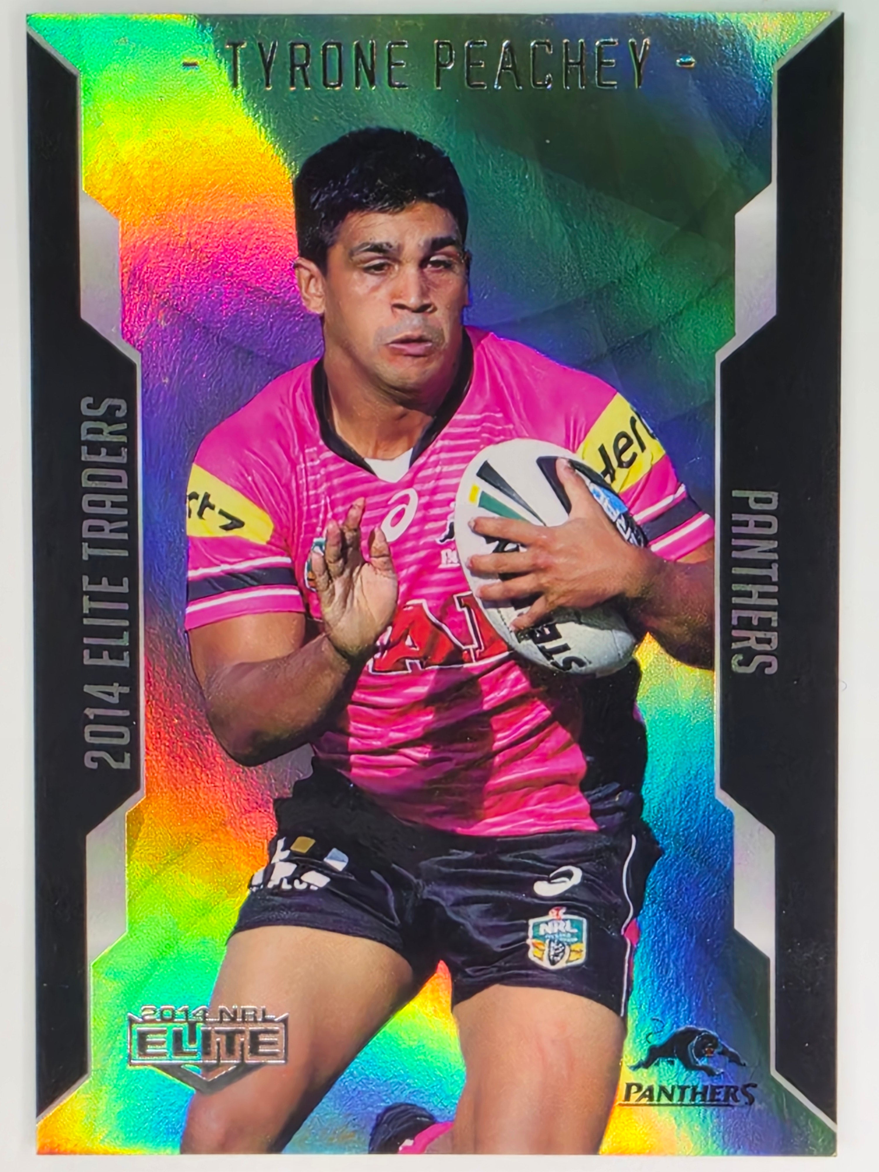 NRL 2014 Elite | Gold Parallel #P84 | Tyrone Peachey | Penrith Panthers