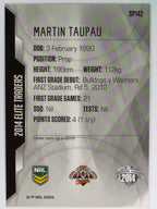 NRL 2014 Elite | Gold Parallel #P142 | Martin Taupau | Wests Tigers