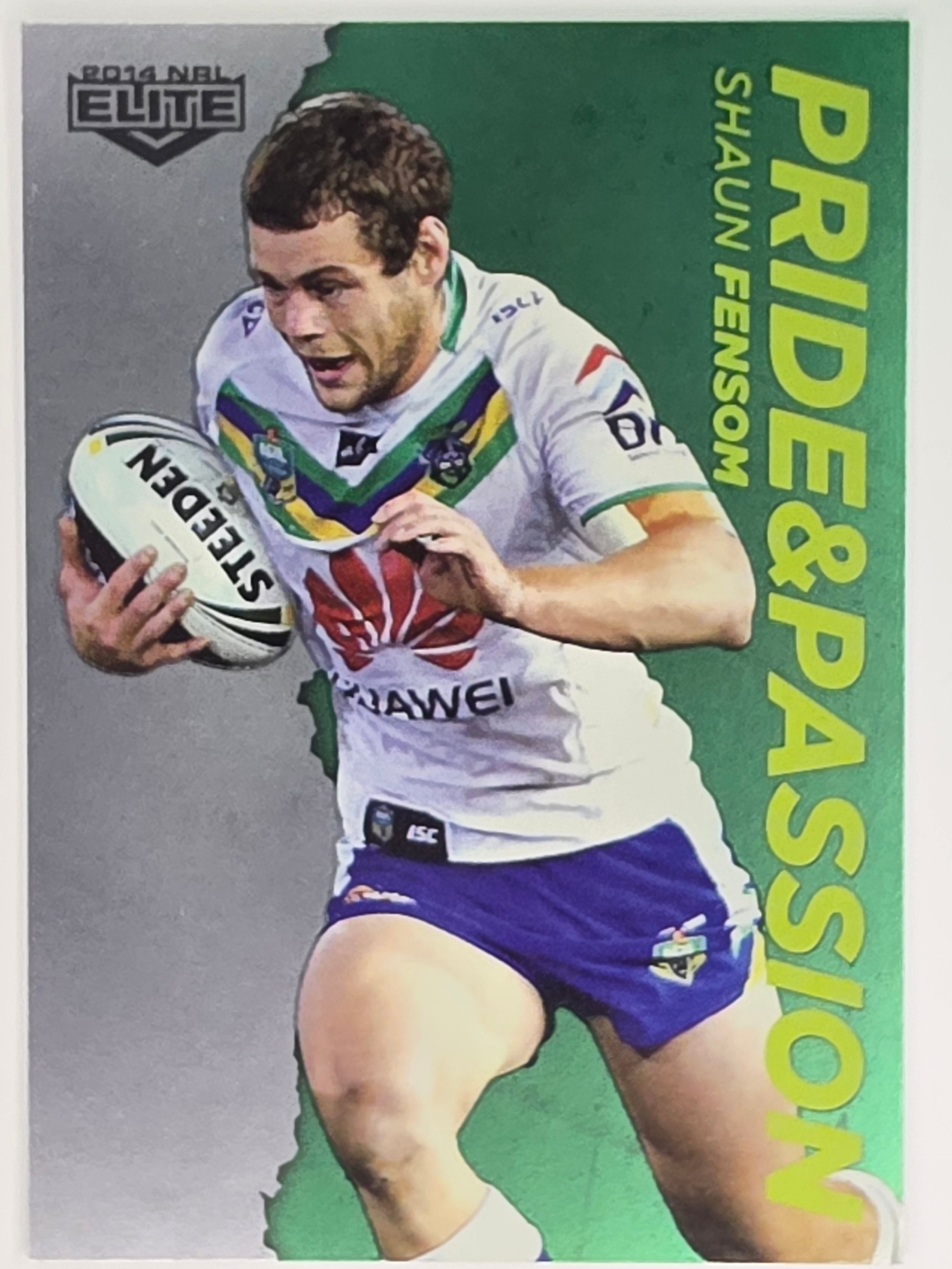 NRL 2014 Elite | Pride & Passion #PP8 Shaun Fensom Canberra Raiders