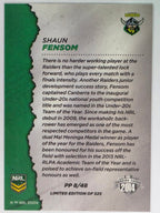 NRL 2014 Elite | Pride & Passion #PP8 Shaun Fensom Canberra Raiders