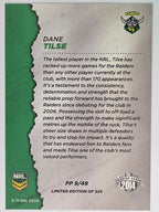 NRL 2014 Elite | Pride & Passion #PP9 Dane Tilse Canberra Raiders