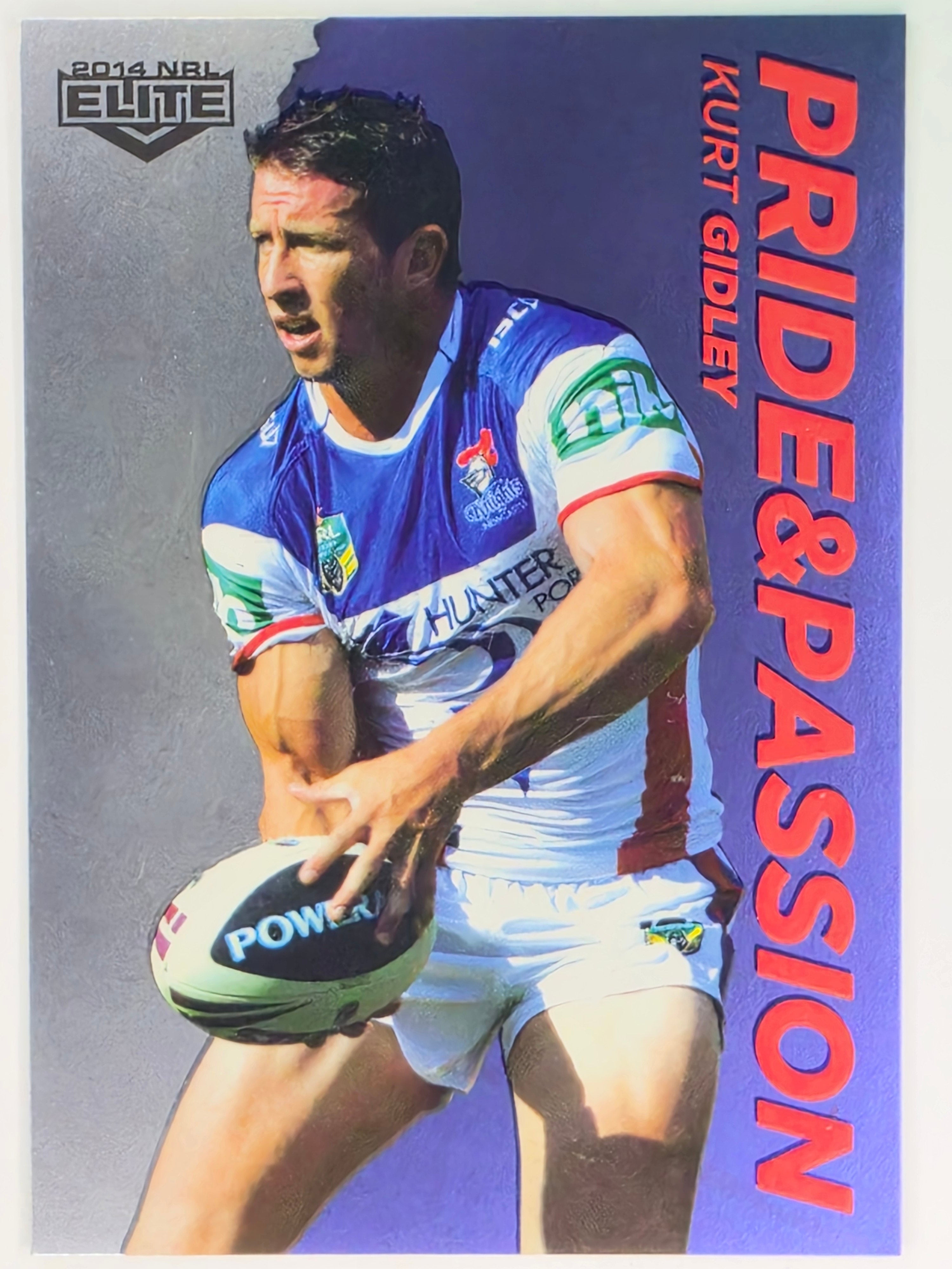 NRL 2014 Elite | Pride & Passion #PP22 Kurt Gidley Newcastle Knights
