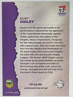 NRL 2014 Elite | Pride & Passion #PP22 Kurt Gidley Newcastle Knights