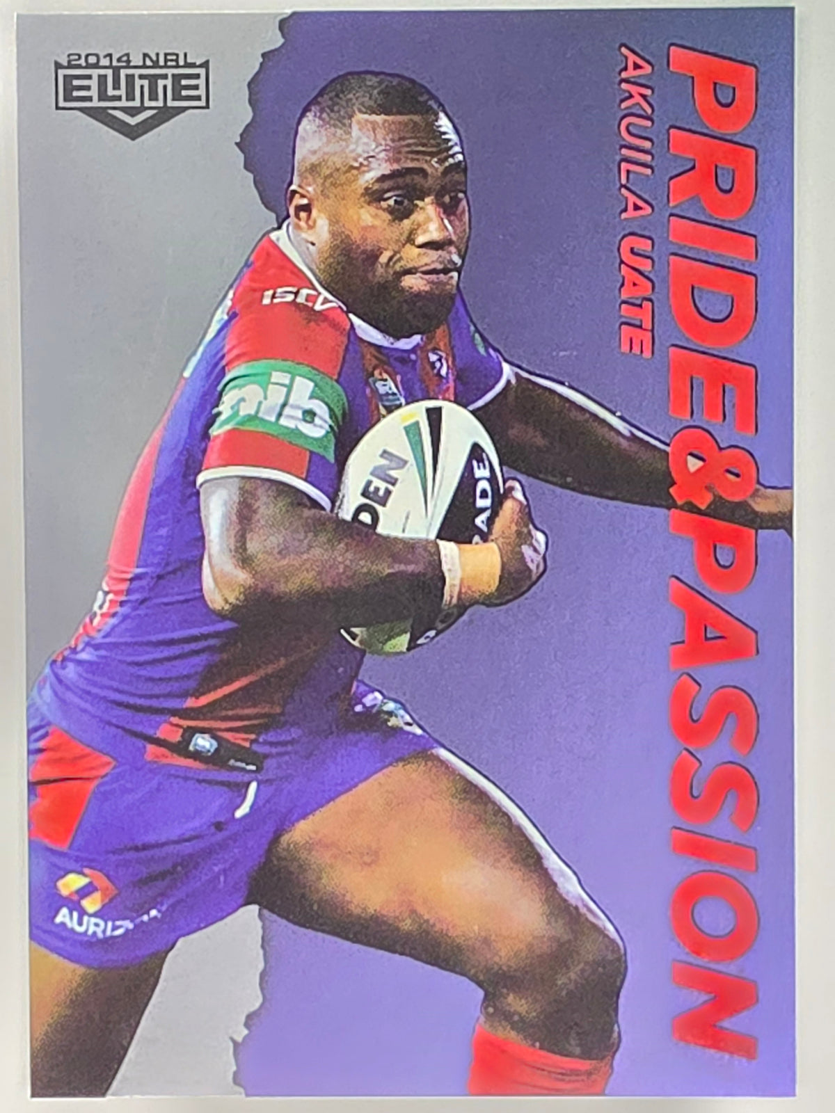 NRL 2014 Elite | Pride & Passion #PP24 Akuila Uate Newcastle Knights