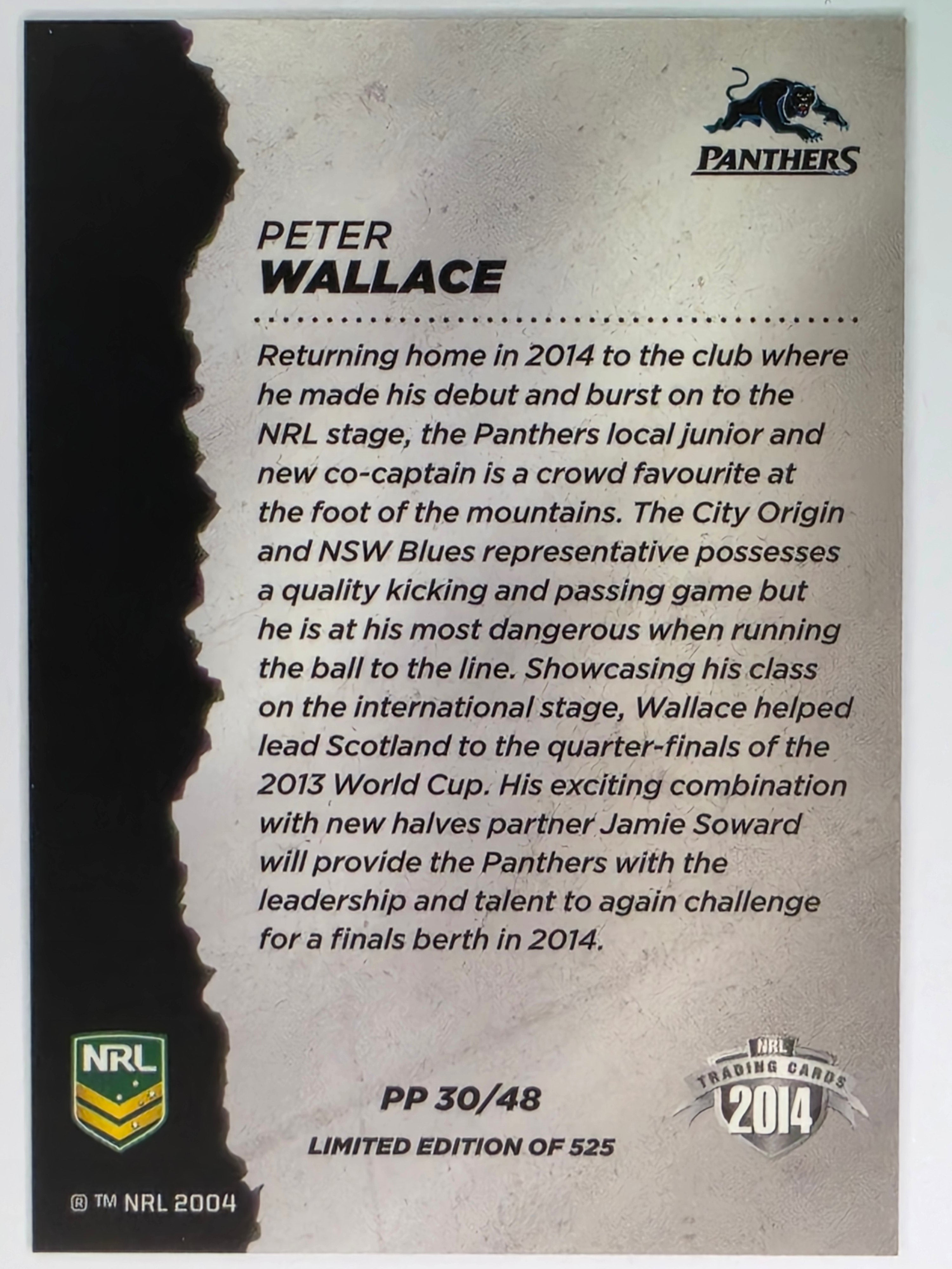 NRL 2014 Elite | Pride & Passion #PP30 Peter Wallace Penrith Panthers