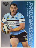 NRL 2014 Elite | Pride & Passion #PP32 Paul Gallen Cronulla Sharks