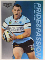 NRL 2014 Elite | Pride & Passion #PP32 Paul Gallen Cronulla Sharks